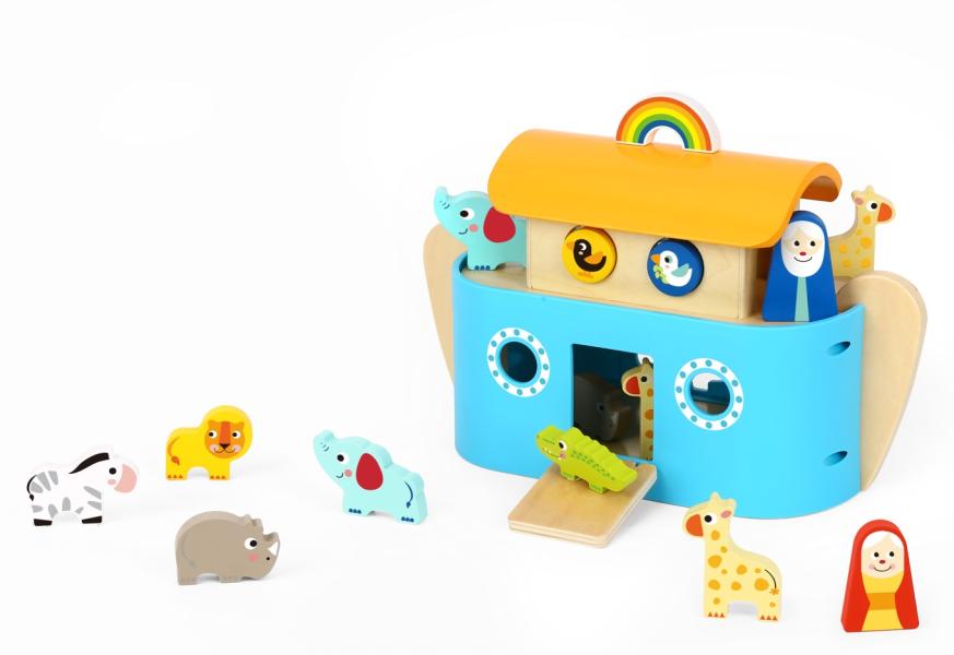 Tooky toy Дървен сортер