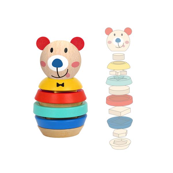 Tooky Toy Дървена низанка