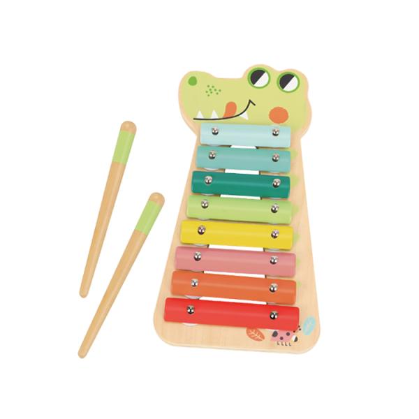 Tooky Toy Дървен ксилофон