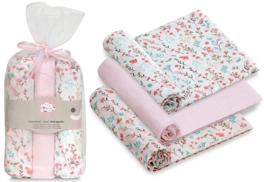 Interbaby Бебешки муселинови пелени